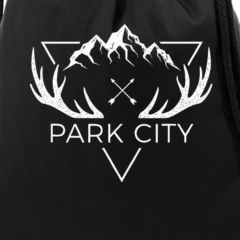 Park City Utah Awesome Mountain Souvenir Drawstring Bag