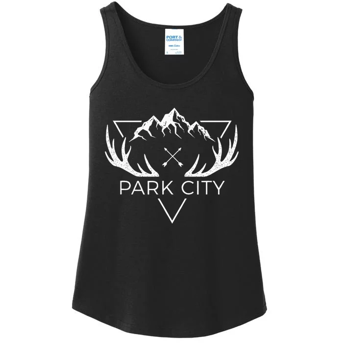 Park City Utah Awesome Mountain Souvenir Ladies Essential Tank