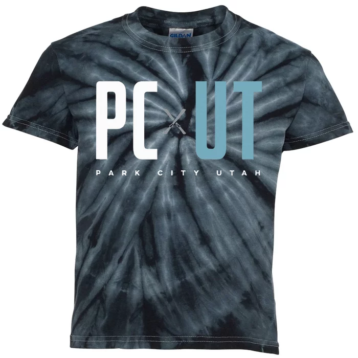 Park City Utah Kids Tie-Dye T-Shirt