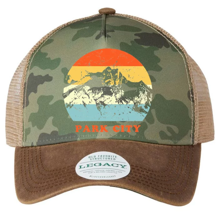 Park City Utah Vintage Legacy Tie Dye Trucker Hat