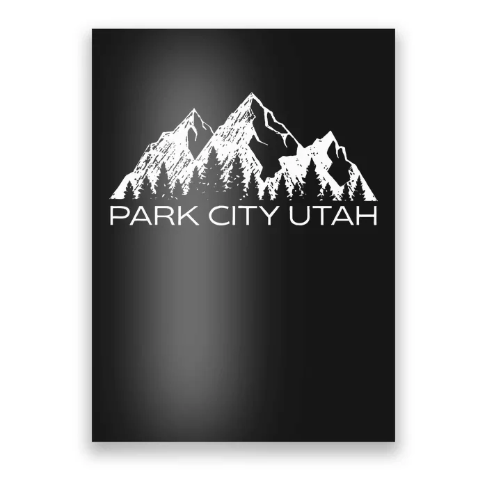 Park City Utah Mountain Souvenir Gift Cool Park City Utah Poster