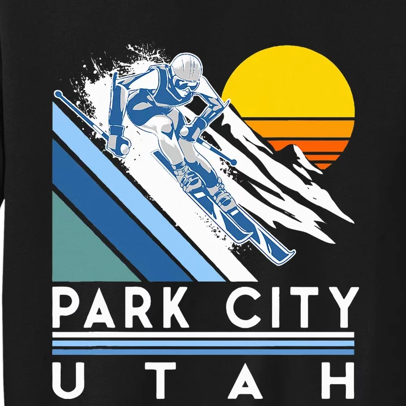 Park City Utah Retro Ski Sweatshirt