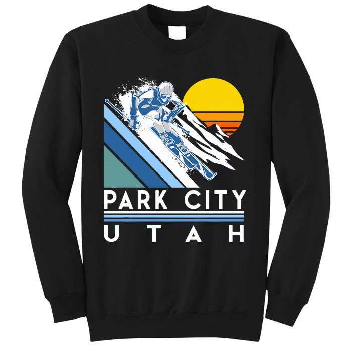 Park City Utah Retro Ski Sweatshirt