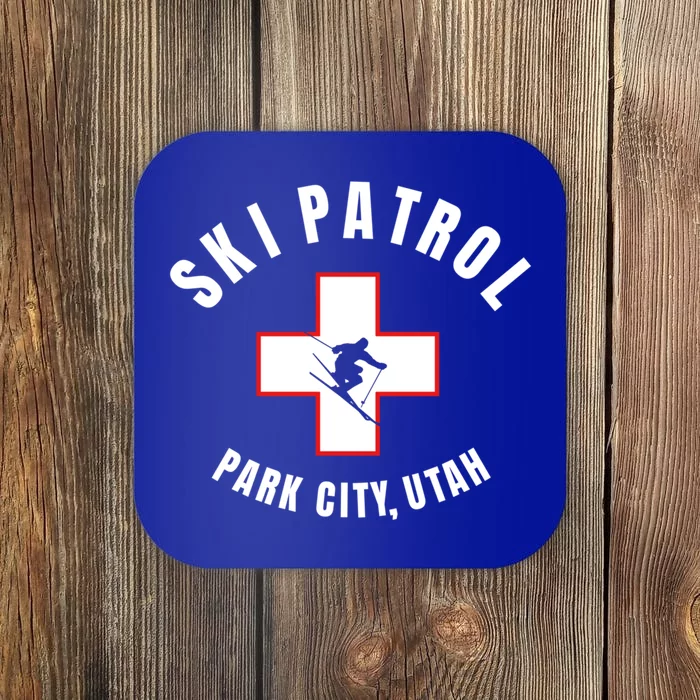 Park City Utah Ski Patrol Gift Coaster