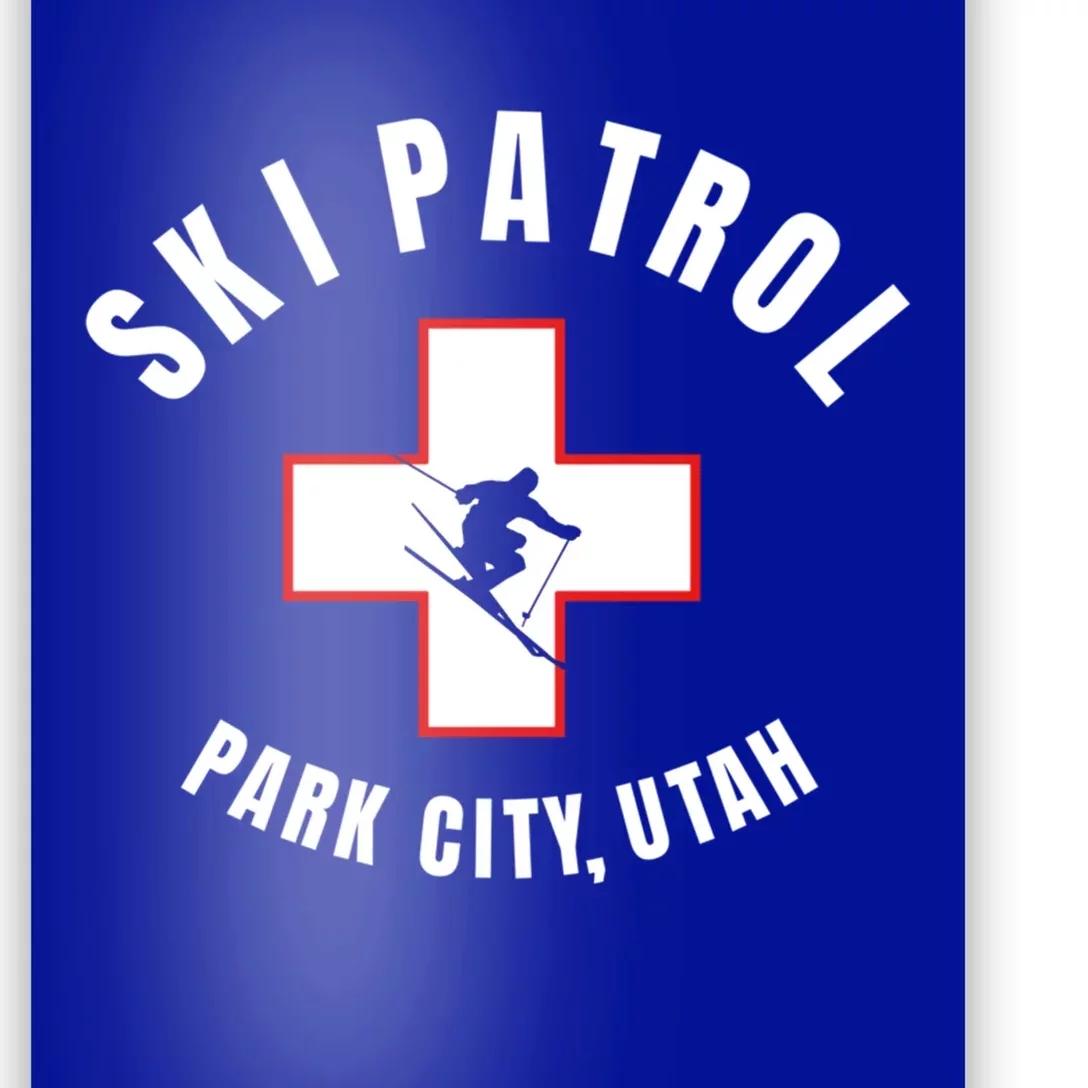 Park City Utah Ski Patrol Gift Poster