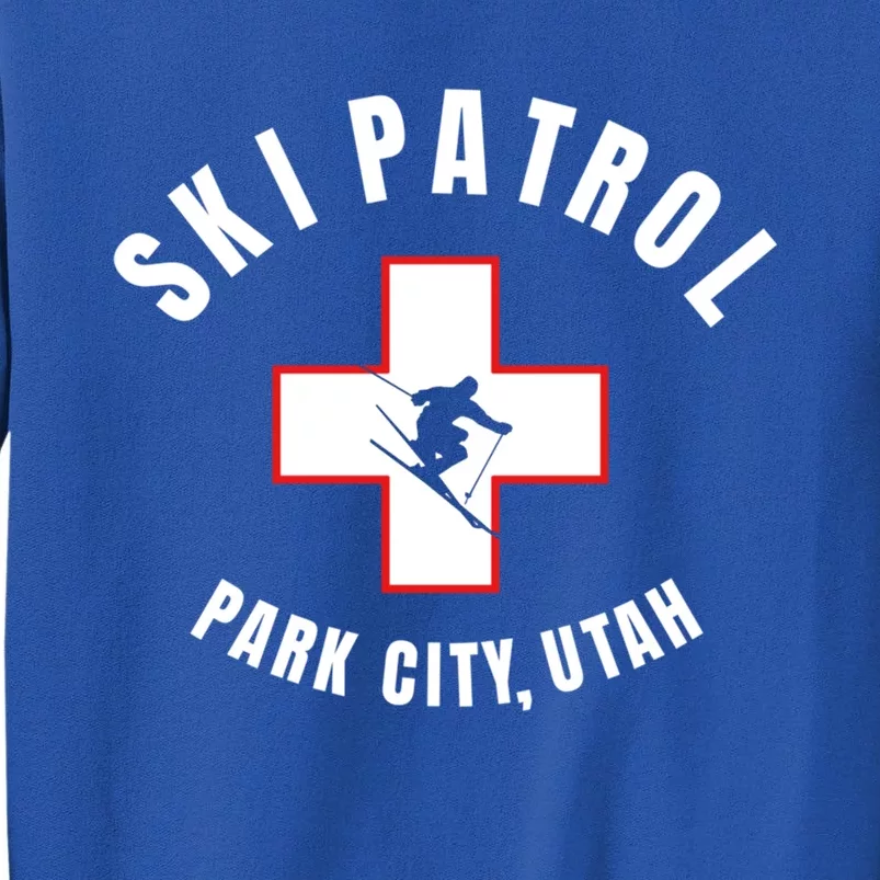 Park City Utah Ski Patrol Gift Tall Sweatshirt