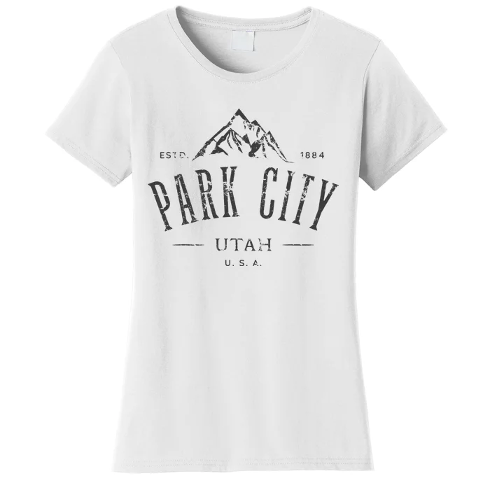 Park City Utah Awesome Mountain Design Souvenir Women's T-Shirt