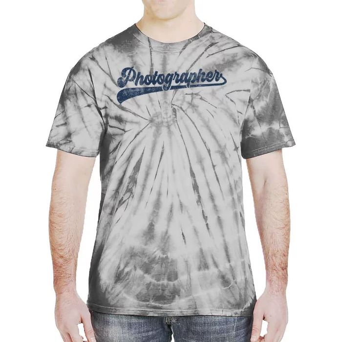 Photographer Cute Vintage Graphic Tie-Dye T-Shirt