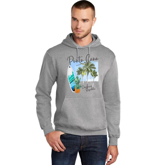 Punta Cana Vacation Punta Cana Souvenirs Dominican Republic Tall Hoodie