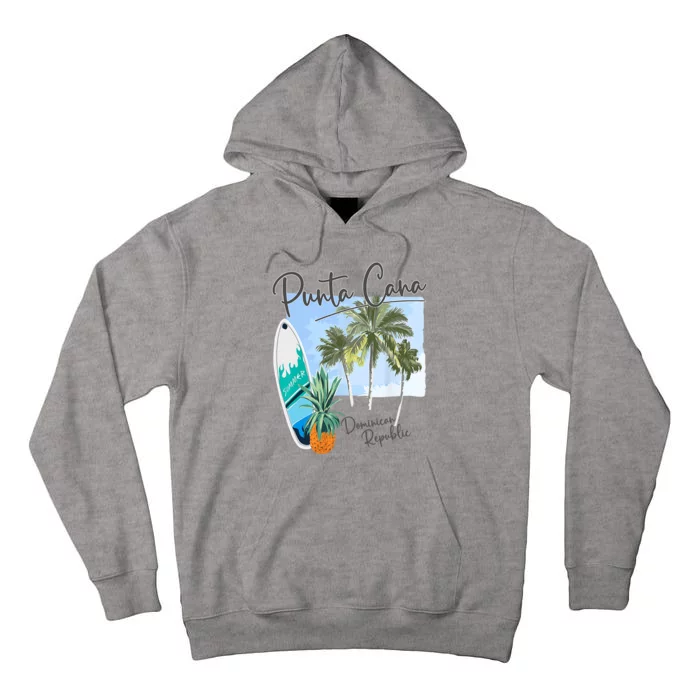 Punta Cana Vacation Punta Cana Souvenirs Dominican Republic Tall Hoodie