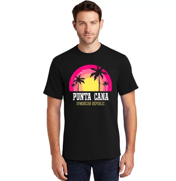 Punta Cana Vacation, Punta Cana Souvenirs Dominican Republic Tall T-Shirt