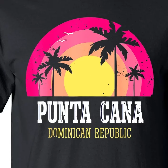 Punta Cana Vacation, Punta Cana Souvenirs Dominican Republic Tall T-Shirt