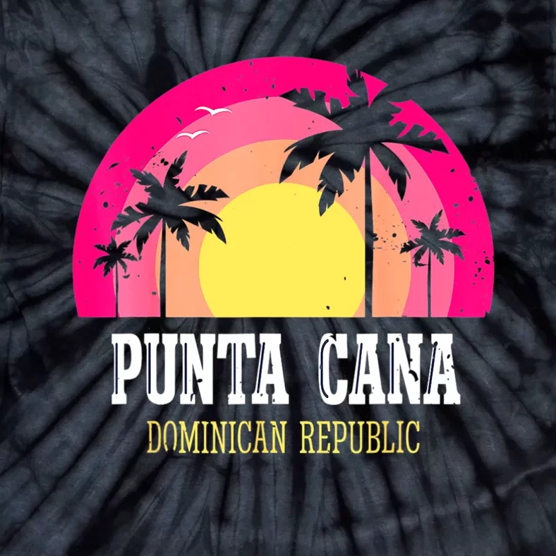 Punta Cana Vacation, Punta Cana Souvenirs Dominican Republic Tie-Dye T-Shirt