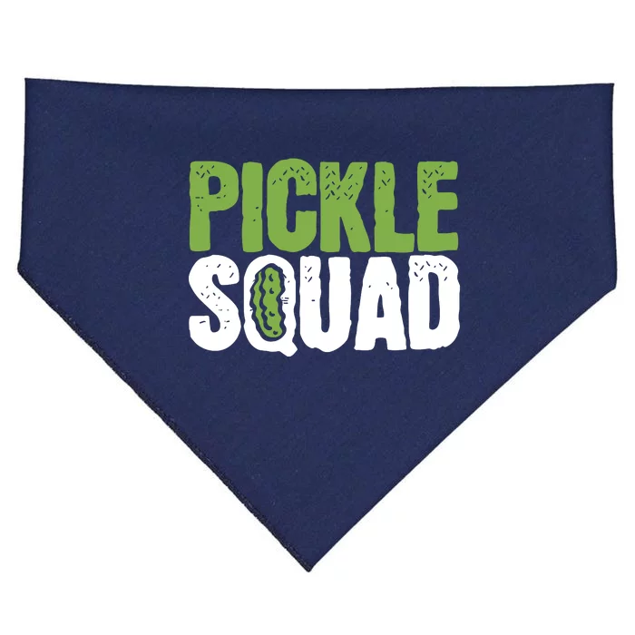 Pickle Cucumber Vegan Squad Green Grocer USA-Made Doggie Bandana