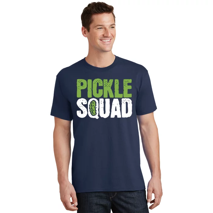 Pickle Cucumber Vegan Squad Green Grocer T-Shirt