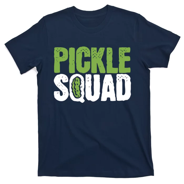 Pickle Cucumber Vegan Squad Green Grocer T-Shirt