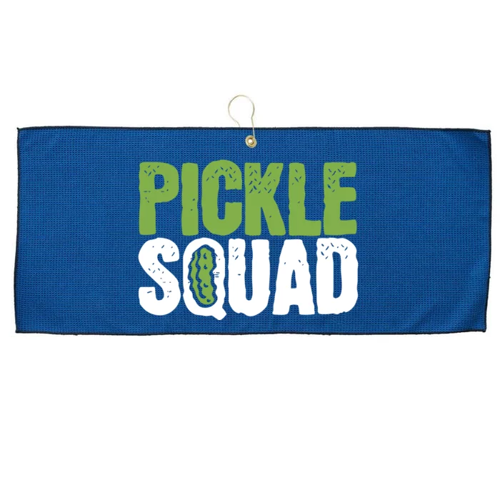 Pickle Cucumber Vegan Squad Green Grocer Large Microfiber Waffle Golf Towel