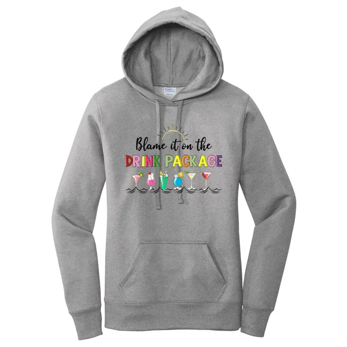 Package Cruise Vacation Cruise Family Matching Gift Women's Pullover Hoodie