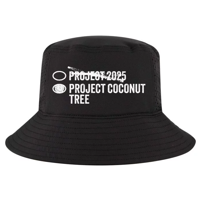 Project Coconut Vs Project 2025 Funny Voting Ballot Cool Comfort Performance Bucket Hat