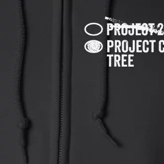 Project Coconut Vs Project 2025 Funny Voting Ballot Full Zip Hoodie