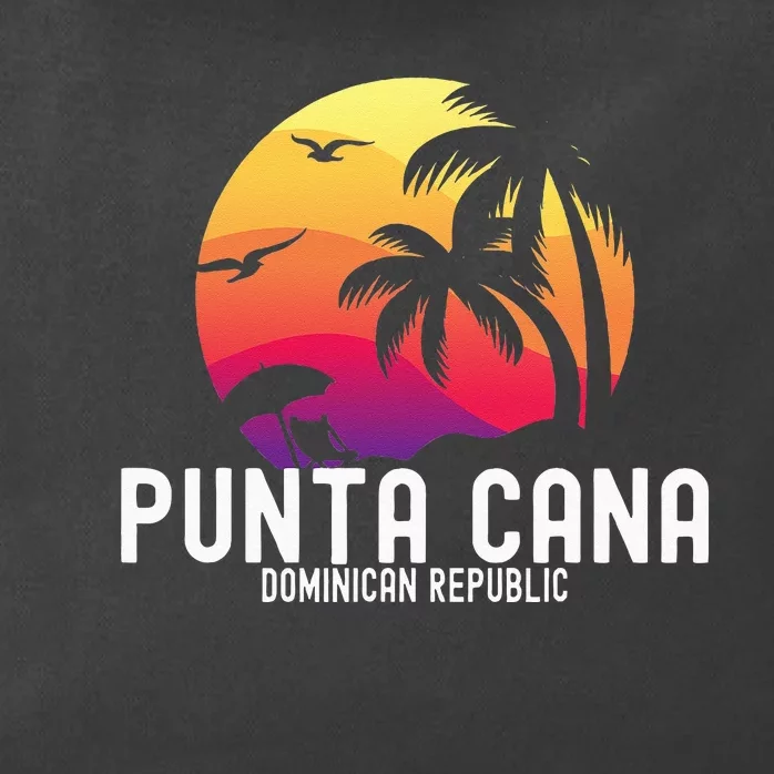 Punta Cana Vacation Punta Cana Souvenirs Dominican Republic Zip Tote Bag