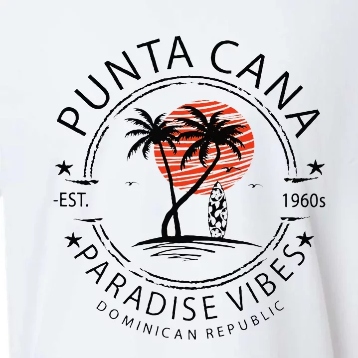 Punta Cana Vacation Dominican Republic Summer Paradise Sueded Cloud Jersey T-Shirt