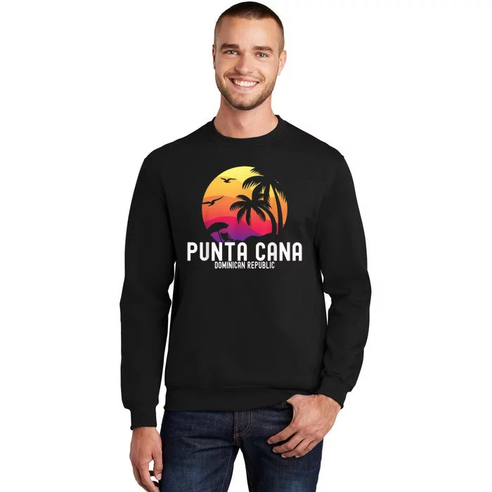 Punta Cana vacation, Punta Cana souvenirs Dominican republic Tall Sweatshirt