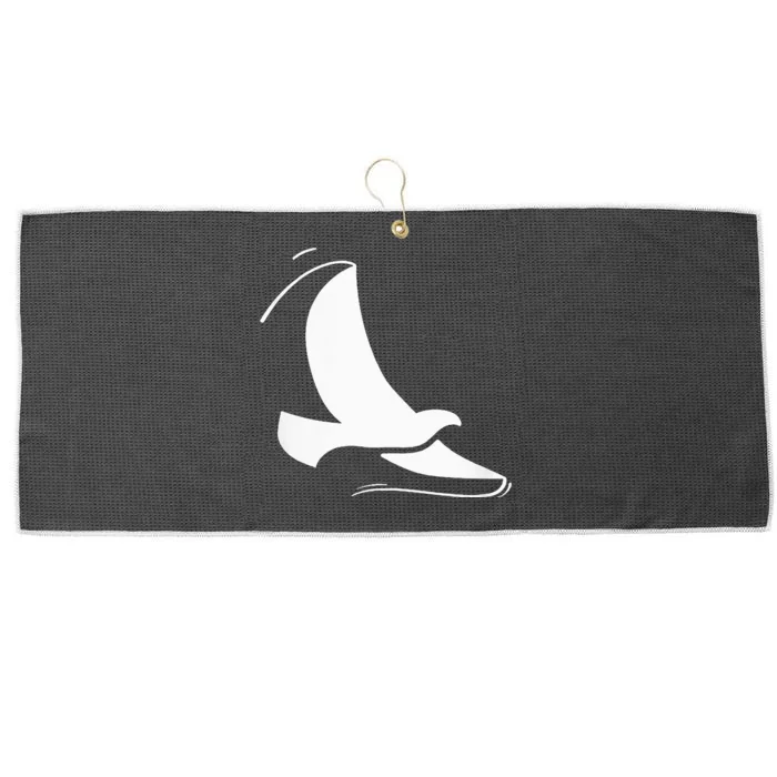 Peace. Casual Vintage Aesthetic Christian Streetwear Large Microfiber Waffle Golf Towel