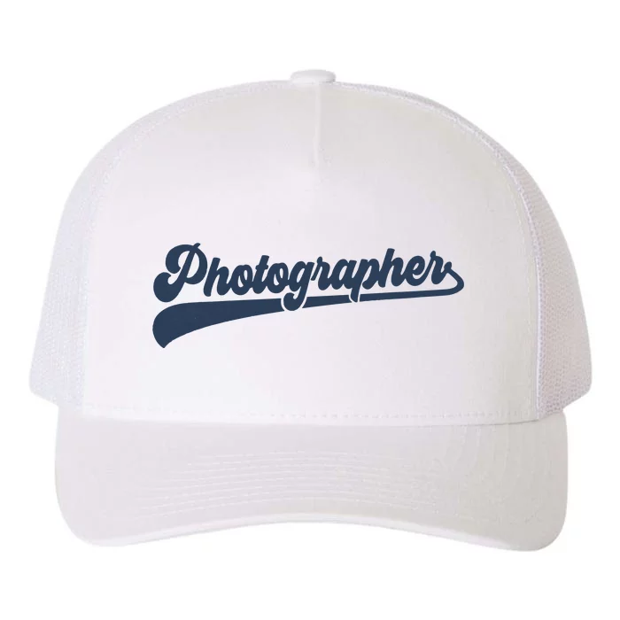 Photographer Cute Vintage Graphic Yupoong Adult 5-Panel Trucker Hat