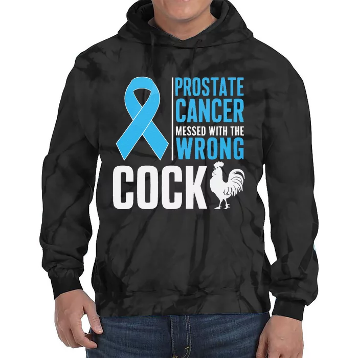 Prostate Cancer Warrior Prostate Cancer Awareness Tie Dye Hoodie