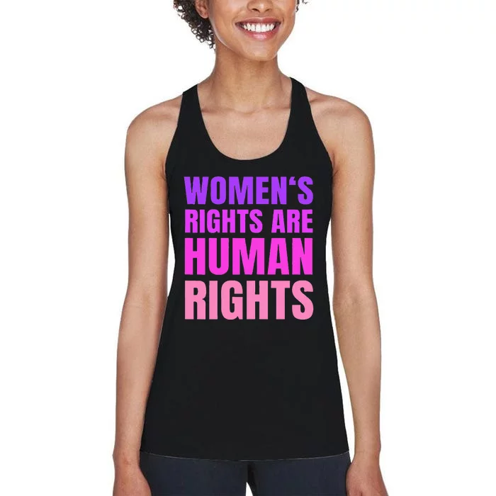 P.R.O Choice Women Rights Feminist Protest Women's Racerback Tank