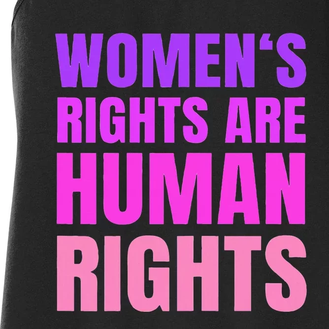 P.R.O Choice Women Rights Feminist Protest Women's Racerback Tank