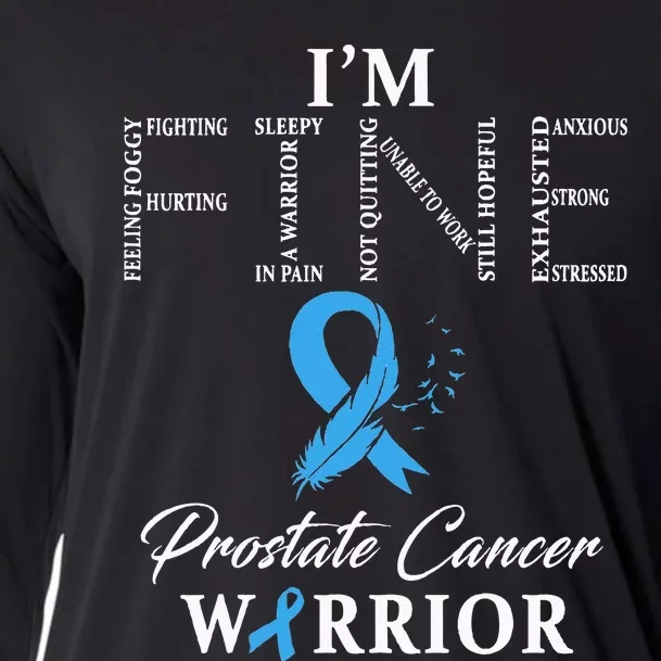 Prostate Cancer Warrior Im Fine Cooling Performance Long Sleeve Crew