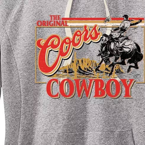 Punchy Cowboy Western Country Cattle Cowboy Cowgirl Rodeo Women's Fleece Hoodie