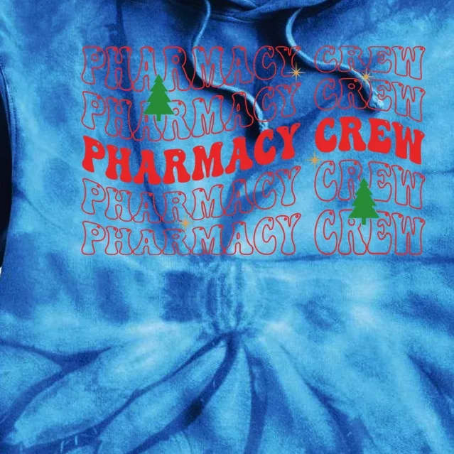 Pharmacy Crew Xmas Pharm Tech Pharmacist Christmas Meaningful Gift Tie Dye Hoodie