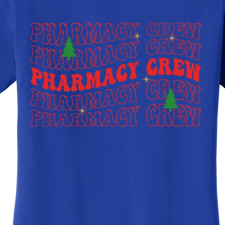 Pharmacy Crew Xmas Pharm Tech Pharmacist Christmas Meaningful Gift Women's T-Shirt