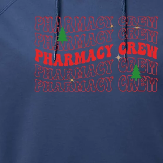 Pharmacy Crew Xmas Pharm Tech Pharmacist Christmas Meaningful Gift Performance Fleece Hoodie