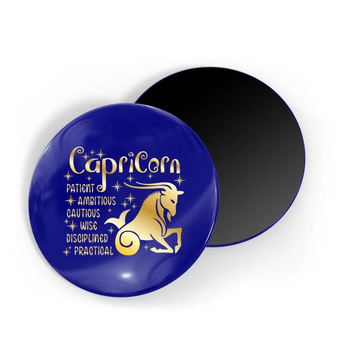 Personality Capricorn Zodiac Gift Magnet