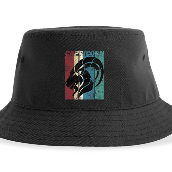 Proud Capricorn Zodiac Characteristics Gifts Astrology Sign Sustainable Bucket Hat