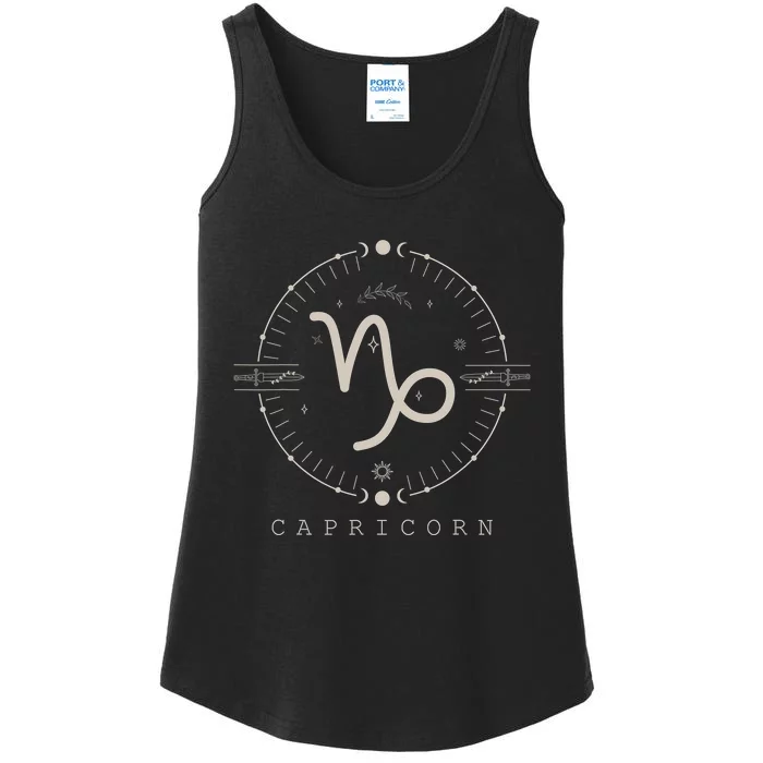 Proud Capricorn Zodiac Characteristics Gifts Astrology Ladies Essential Tank