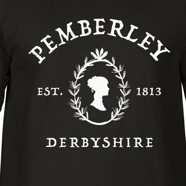 Pemberley Derbyshire 1813 Pride And Prejudice Jane Austen Comfort Colors T-Shirt