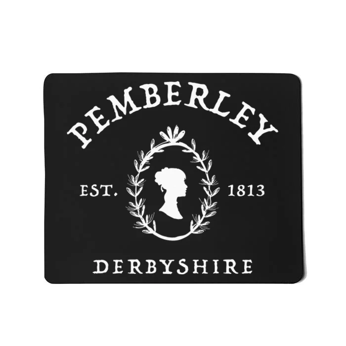 Pemberley Derbyshire 1813 Pride And Prejudice Jane Austen Mousepad