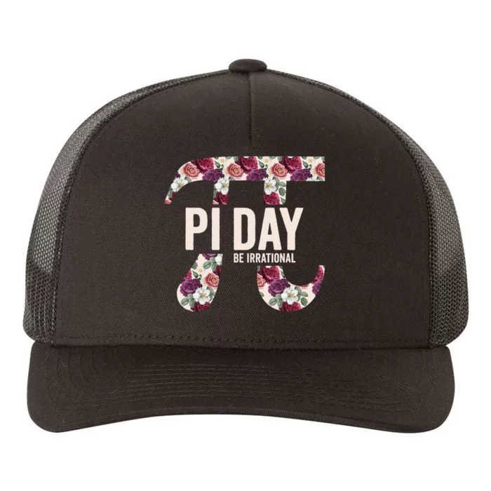 Pi Day 2024 Math Teacher Decorations 3.14 Pi Day Yupoong Adult 5-Panel Trucker Hat