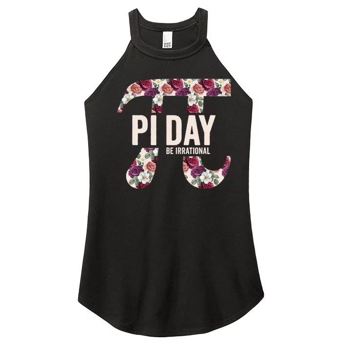 Pi Day 2024 Math Teacher Decorations 3.14 Pi Day Women’s Perfect Tri Rocker Tank