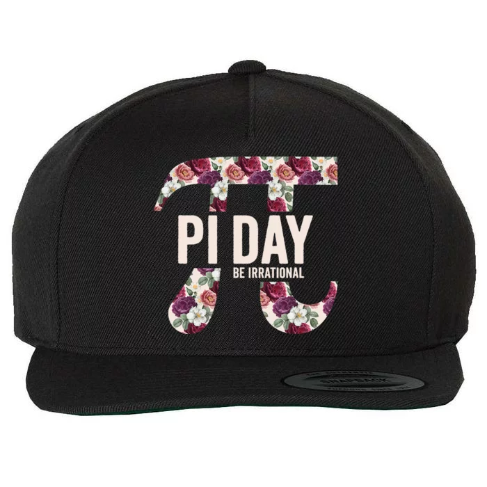 Pi Day 2024 Math Teacher Decorations 3.14 Pi Day Wool Snapback Cap