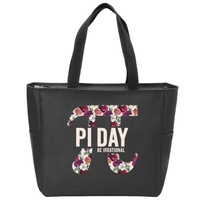 Pi Day 2024 Math Teacher Decorations 3.14 Pi Day Zip Tote Bag