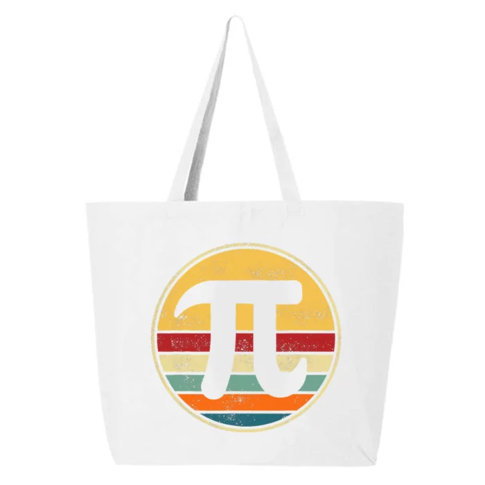 PI Day 2022 Math Lover Mathematics Retro Vintage Design 25L Jumbo Tote