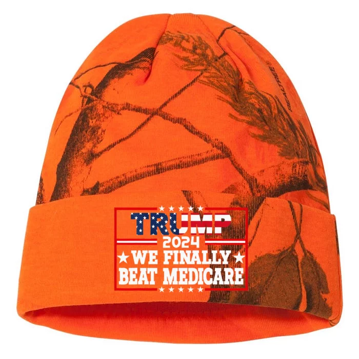 Presidential Debates 2024 We Finally Beat Medicare Kati - 12in Camo Beanie