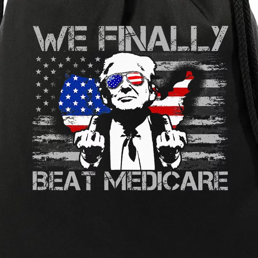 Presidential Debates 2024 We Finally Beat Medicare Drawstring Bag