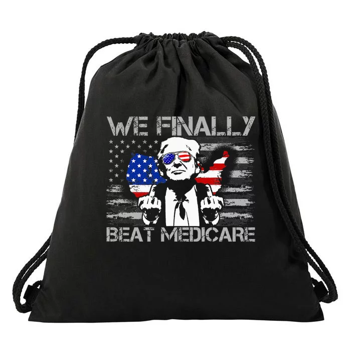 Presidential Debates 2024 We Finally Beat Medicare Drawstring Bag